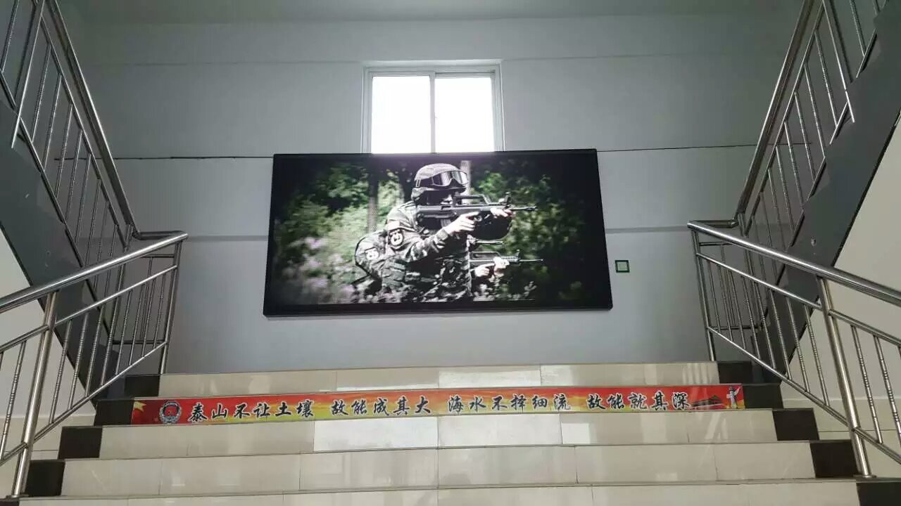 衛(wèi)輝某消防隊(duì)led顯示屏